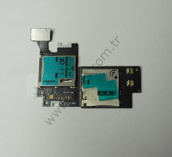 SAMSUNG GALAXY NOTE 2 N7100 SİM KART OKUYUCU HAFIZA KARTI OKUYUCU