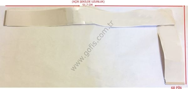 AWM E41447-HCJ 105C 60V 20861 VW-1 U64/J10616E05 FLEX KABLO 68 PİN 51,7CM FLEX CABLE