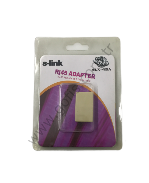 S-LİNK SLX 45A RJ45 ARA ADAPTÖR JACK 8P 8C