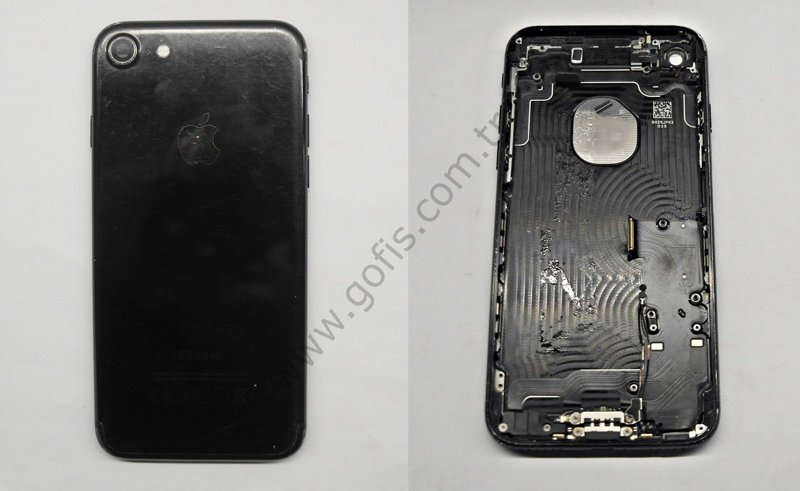 APPLE İPHONE 7 KASA KAPAK A1778 SİYAH %100 ORİJİNAL