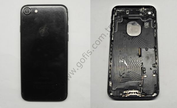 APPLE İPHONE 7 KASA KAPAK A1778 SİYAH %100 ORİJİNAL