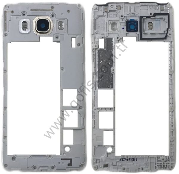 SAMSUNG GALAXY J5 2016 J510 ARKA KASA ÇERÇEVE GOLD