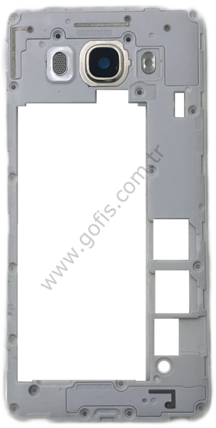 SAMSUNG GALAXY J5 2016 J510 ARKA KASA ÇERÇEVE GOLD
