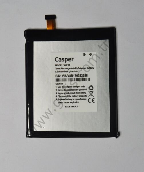 CASPER VİA V8 PİL BATARYA %100 UYUMLU