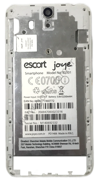 ESCORT JOYE ES501 ORTA KASA