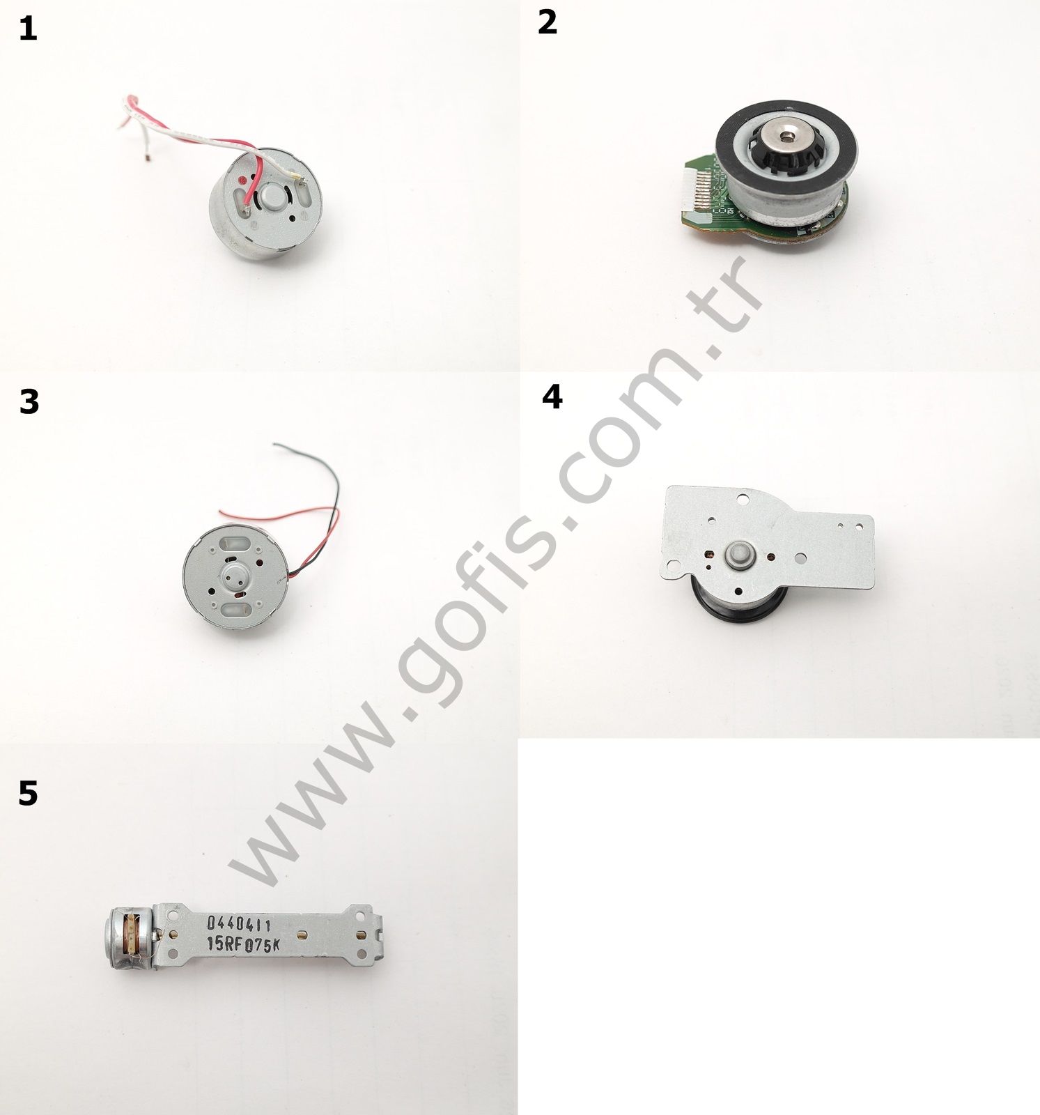 MİCRO DC MOTOR DC 3- 5V ELEKTRİK MOTORLARI RF-300EA-1D390 DM24215 1400208500 15RF075K