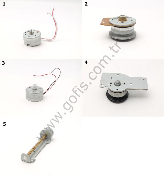 MİCRO DC MOTOR DC 3- 5V ELEKTRİK MOTORLARI RF-300EA-1D390 DM24215 1400208500 15RF075K