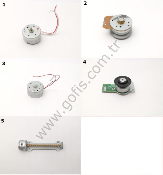 MİCRO DC MOTOR DC 3- 5V ELEKTRİK MOTORLARI RF-300EA-1D390 DM24215 1400208500 15RF075K