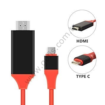 SAMSUNG GALAXY S8 4K HDTV TYPE C TO HDMI GÖRÜNTÜ AKTARICI KABLO 2M