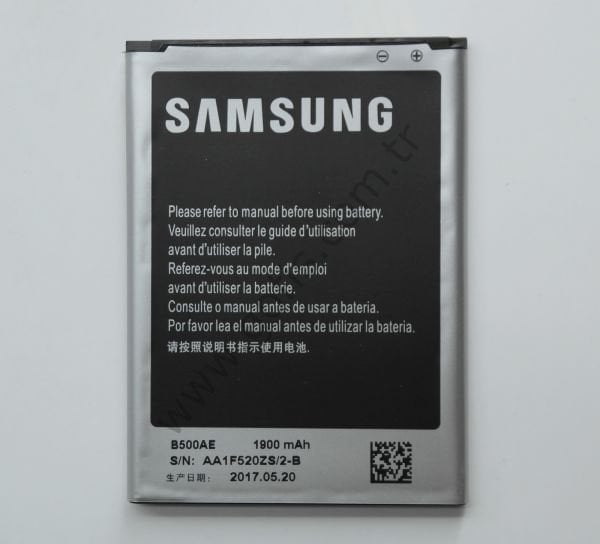SAMSUNG GALAXY S4 MİNİ İ9190 PİL BATARYA B500AE 1900mAh %100 UYUMLU
