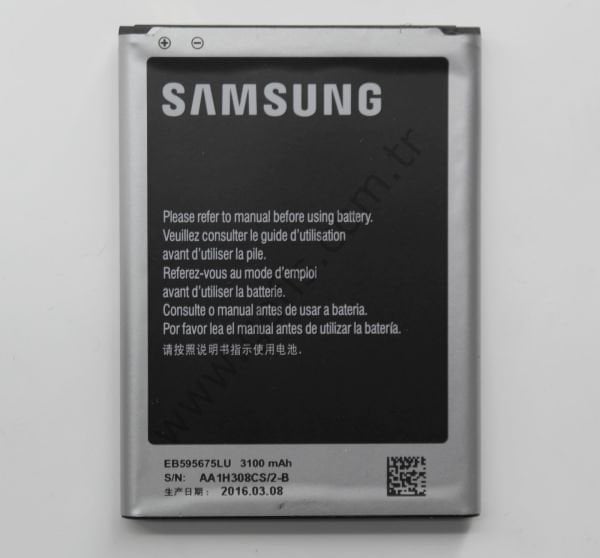 SAMSUNG GALAXY NOTE 2 EB595675LU PİL BATARYA 3100mAh %100 UYUMLU
