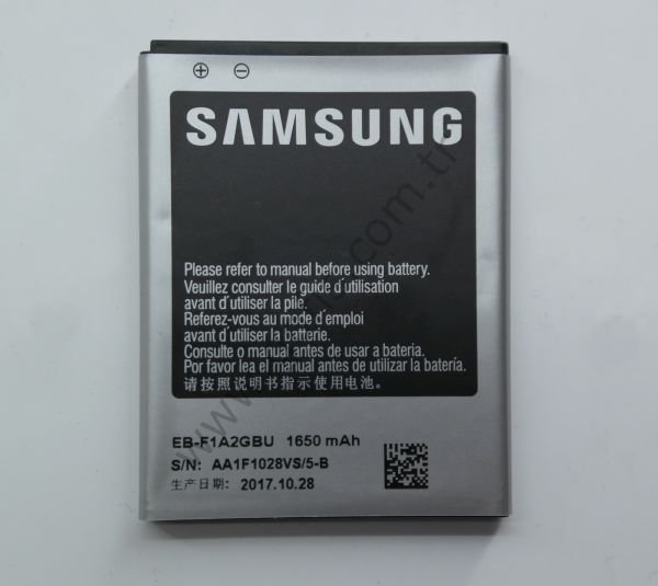SAMSUNG GALAXY S2 İ9100 EB-F1A2GBU PİL BATARYA 1650mAh %100 UYUMLU