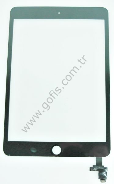 APPLE İPAD MİNİ 3 DOKUNMATİK ÖN CAM A1599 A1600 SİYAH