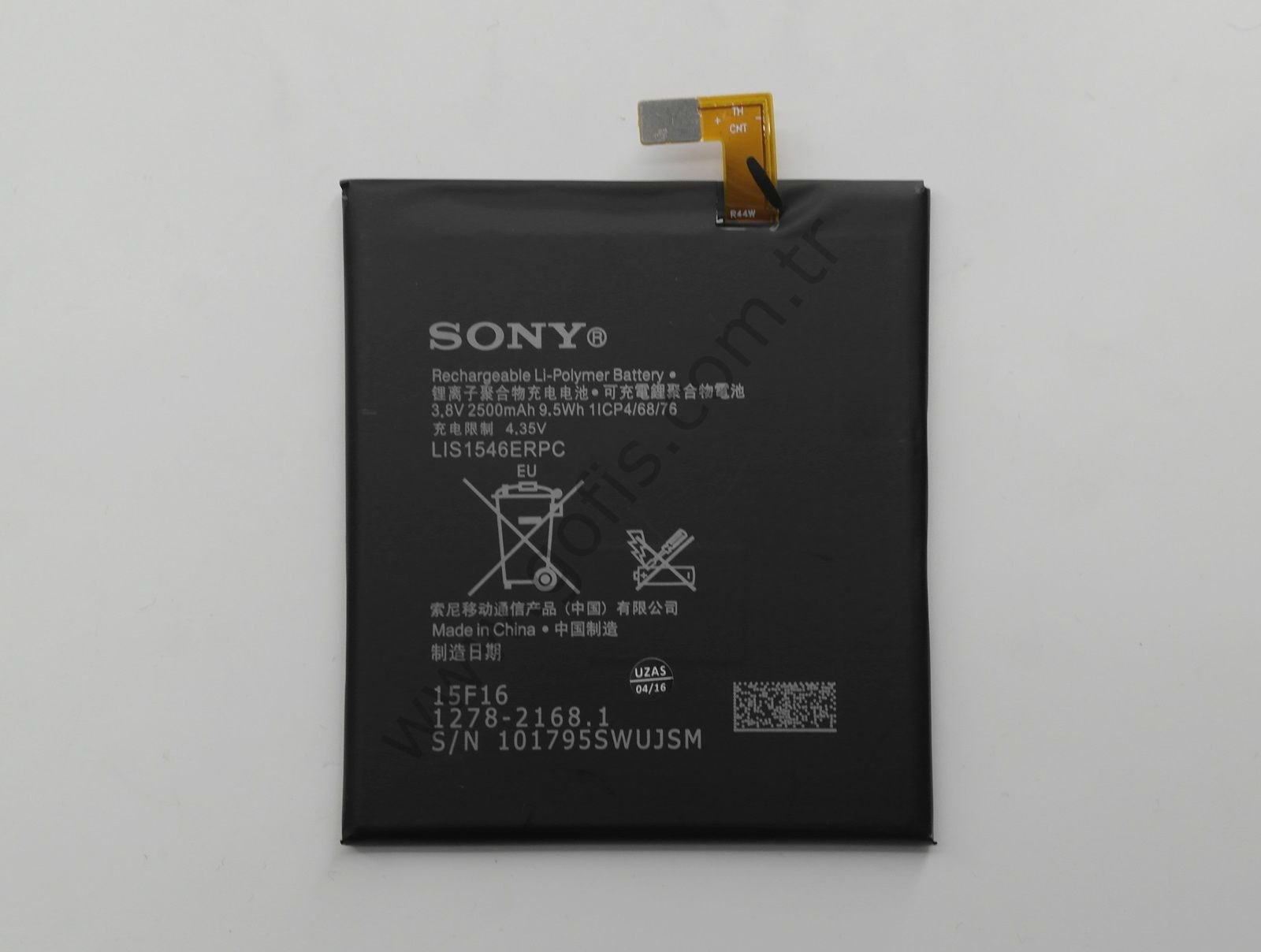 SONY XPERİA T3, C3 LIS1546ERPC PİL BATARYA 2500mAh %100 UYUMLU