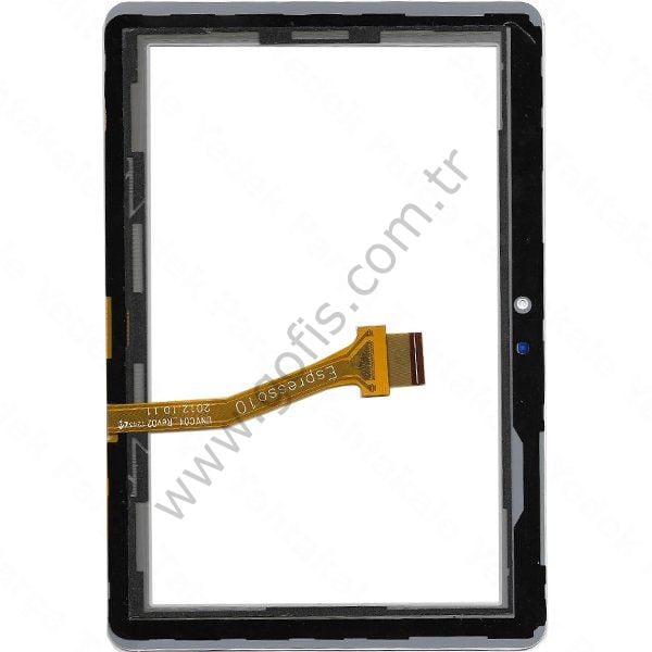 SAMSUNG GALAXY TAB 10.1 P7500 DOKUNMATİK ÖN CAM BEYAZ