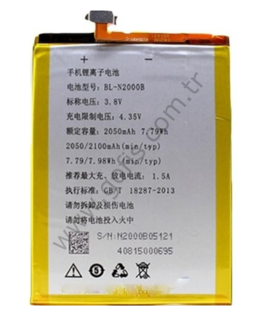 GENERAL MOBİLE DİSCOVERY AİR PİL BATARYA BL-N2000B 2050mAh %100 UYUMLU