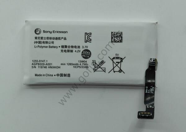 SONY XPERİA GO ST27 PİL BATARYA AGPB009-A001 1265mAh %100 UYUMLU