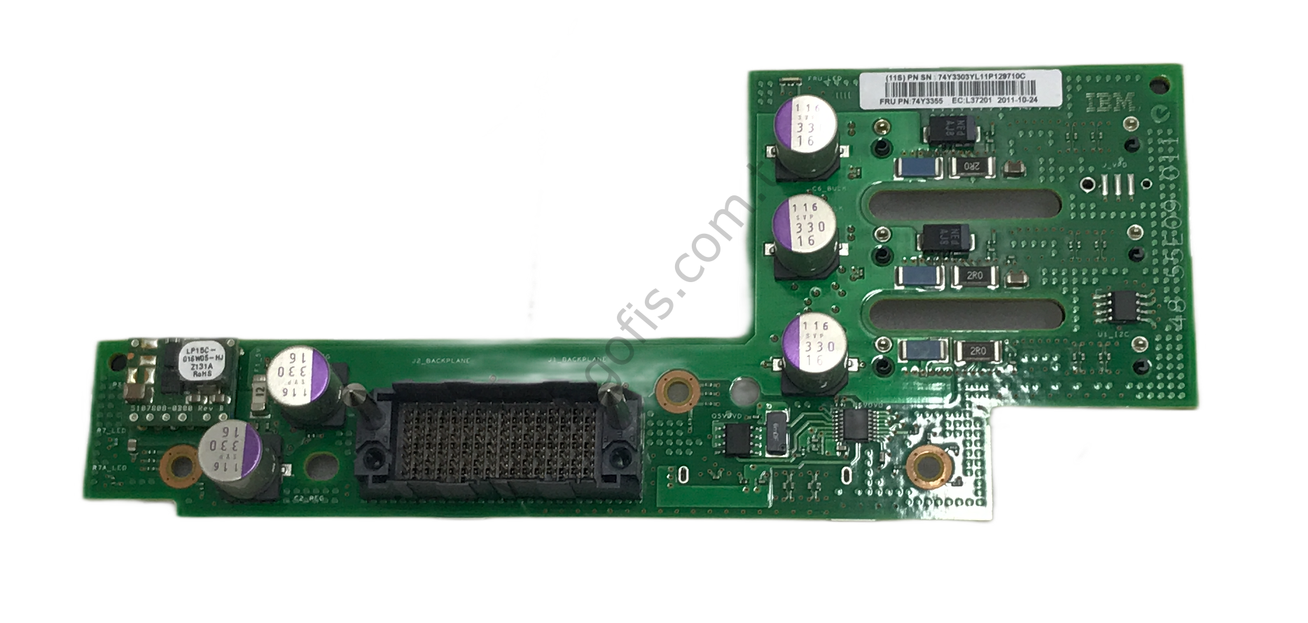 IBM P-SERİES 3-SLOT SAS 2.5'' BACKPLANE DASD MEDİA SATA DVD BOARD 74Y3355