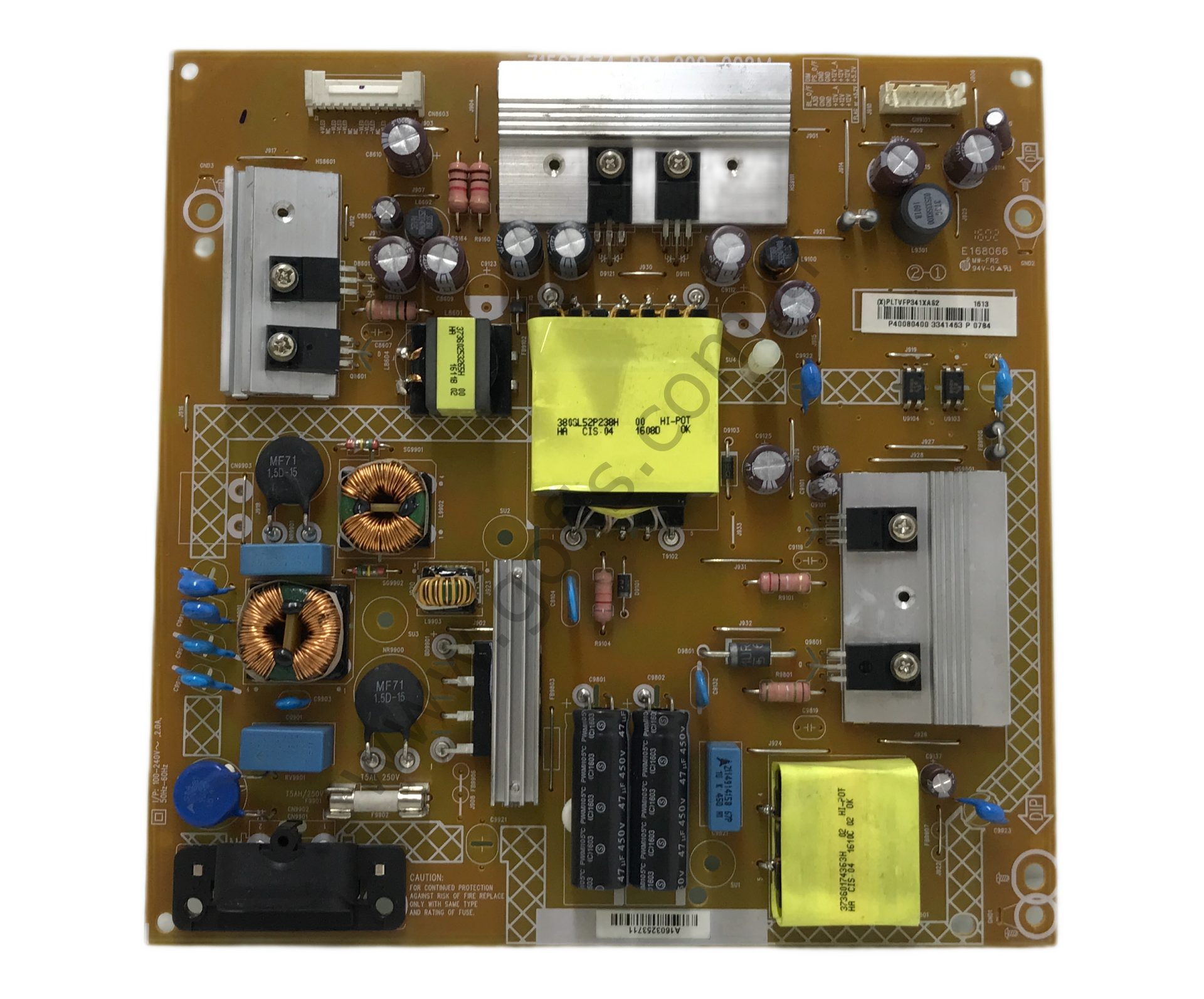 PHİLİPS 49PFS5302, PHİLİPS 49PFS5301, PHİLİPS 43PFS5301, PHİLİPS 40PFS5501 POWER BOARD 715G7574-P01-000-002M BESLEME KARTI