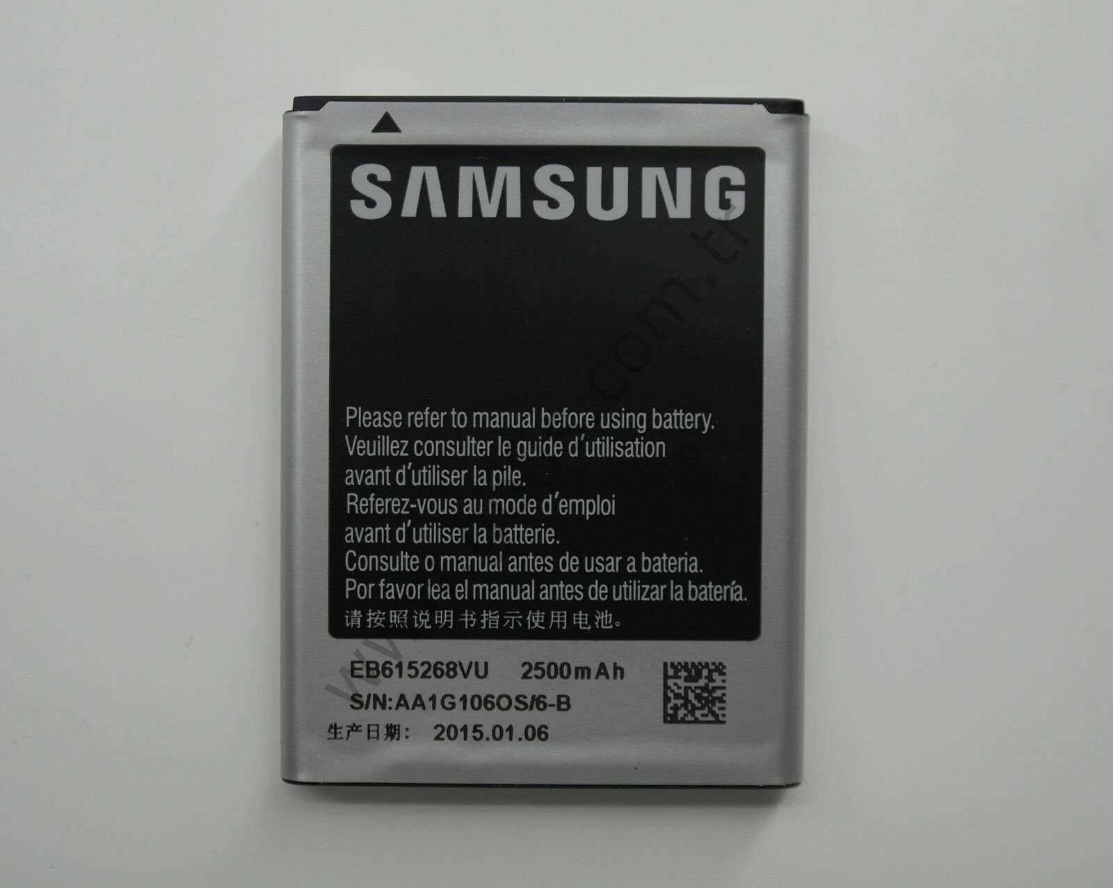 SAMSUNG GALAXY NOTE 1 N7000 PİL BATARYA EB615268VU 2500mAh %100 UYUMLU