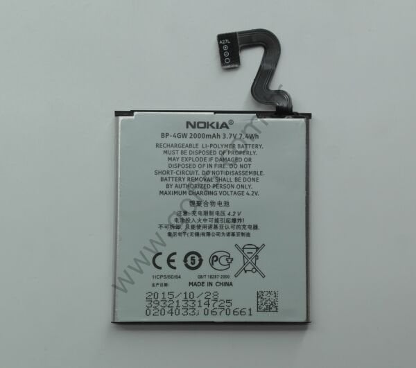 NOKİA LUMİA 920 BP4GW PİL BATARYA 2000mAh %100 UYUMLU