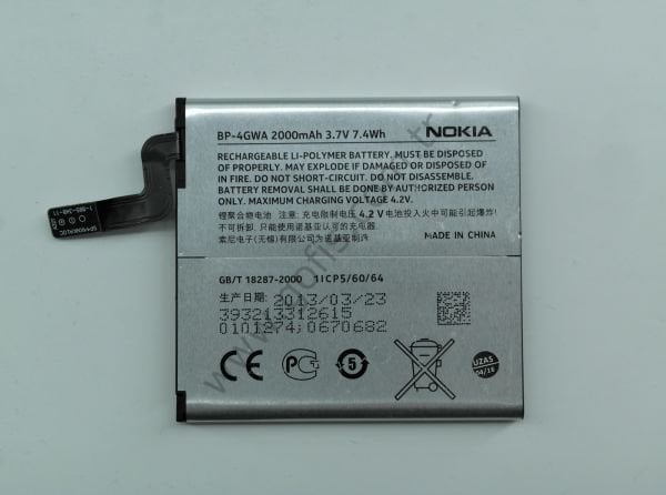NOKİA LUMİA 625 LUMİA 720 BP-4GWA PİL BATARYA 2000mAh %100 UYUMLU