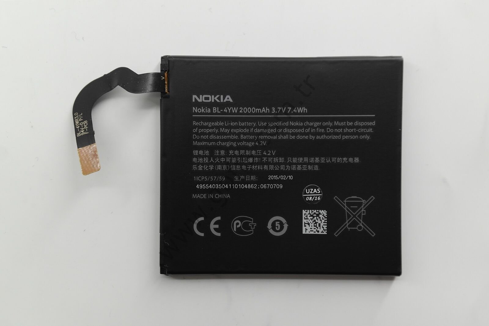 NOKİA LUMİA 925 BL-4YW PİL BATARYA 2000mAh %100 UYUMLU