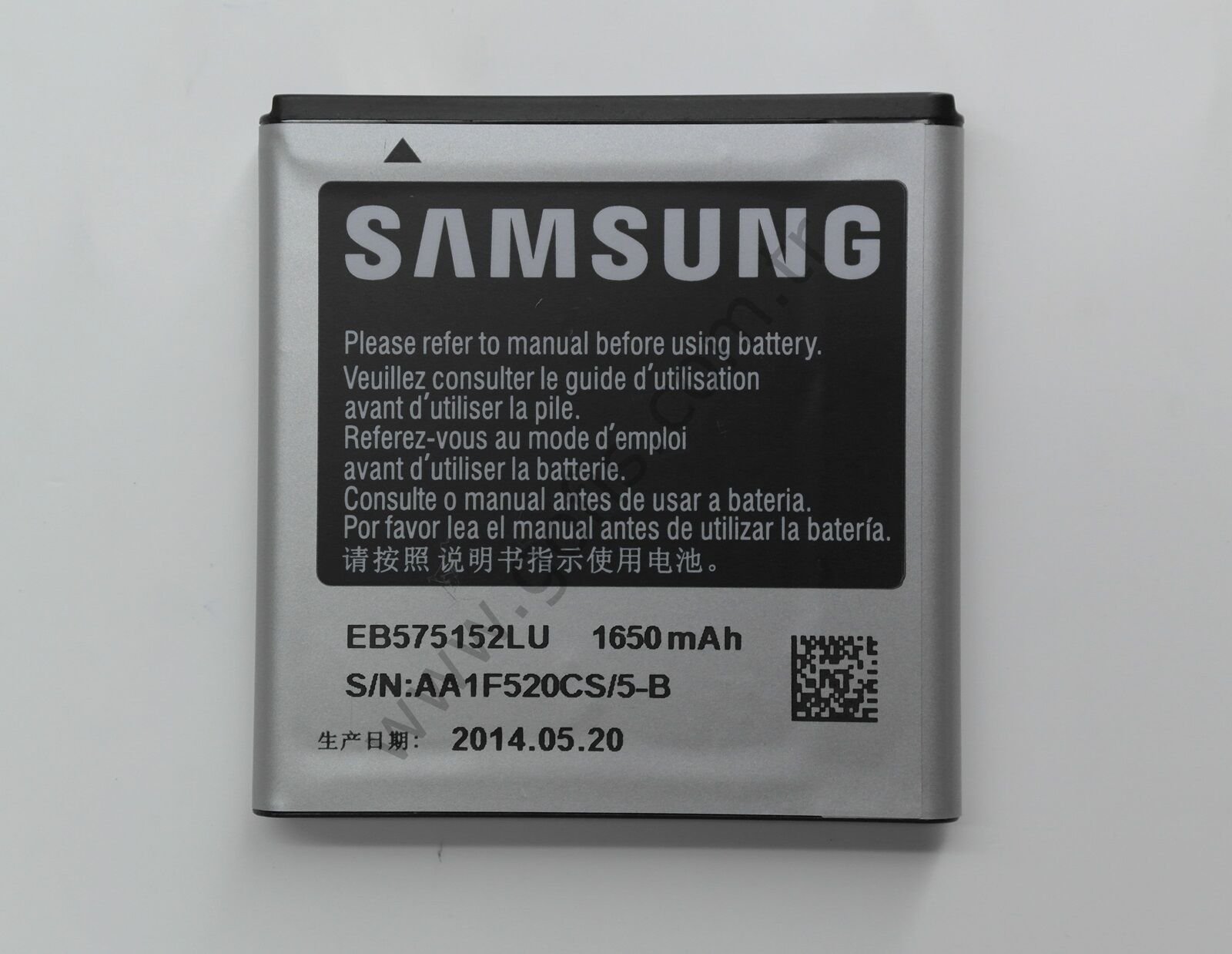 SAMSUNG GALAXY S I9000 PİL BATARYA EB575152LU 1650mAh %100 UYUMLU