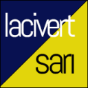 Lacivert - Sarı