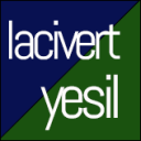Lacivert - Yeşil
