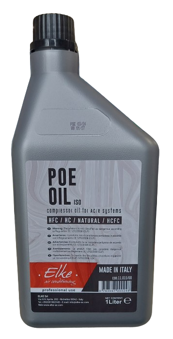 1 LİTRE ELKE POLYESTER SOĞUTMA YAĞI 68 VİSKOZİTE