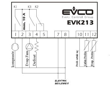 3 RÖLELİ DİJİTAL TERMOSTAT 12-24V