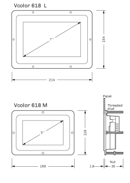 VCOLOR618 CONTROLLER FOR RETARDER PROOVERS