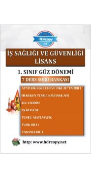 1. SINIF 7 DERS SORU BANKASI ( İSG LİSANS)