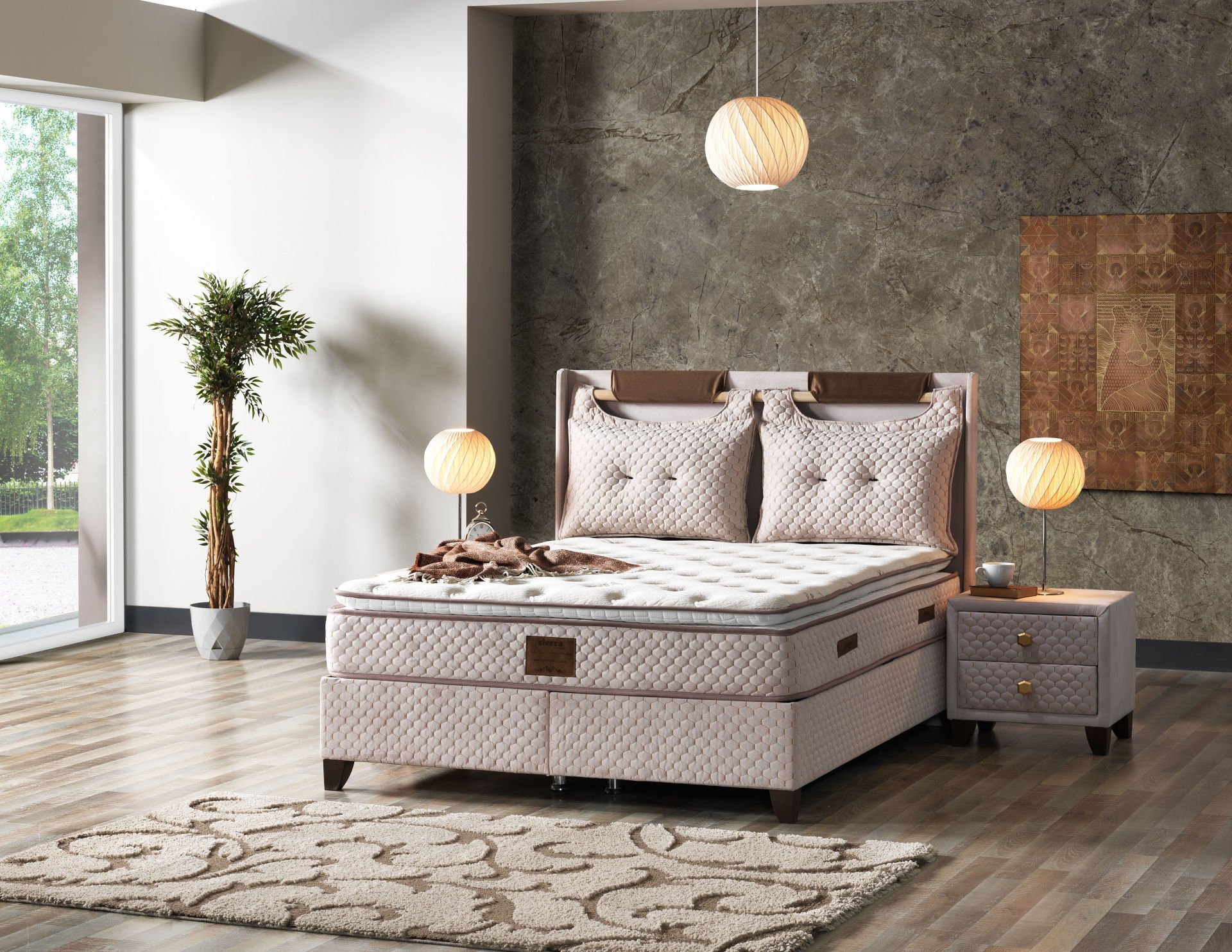 Perla İcon Ultra Full Ortopedik Pocket Yaylı (Torba Yaylı) Pedli Yatak