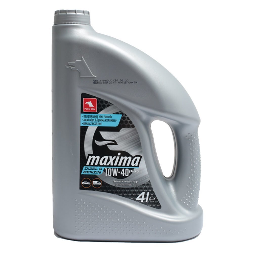 PETROL OFİSİ 10W40 4 LT MAXİMA PLUS MOTOR YAĞI