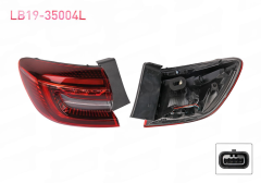 Arka Sol Dış Stop Lambası (Ledli) | Renault Clio 5 (2020-)