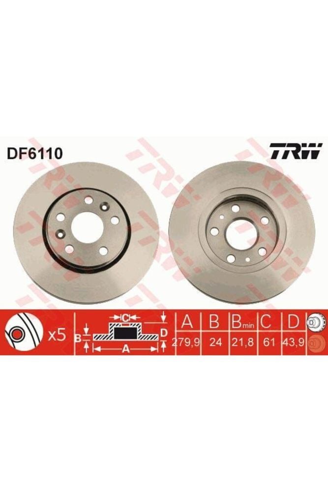Ön Fren Disk Takımı | Kangoo 3