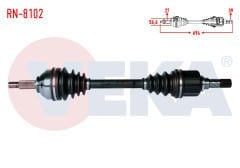 Sol Aks Komple | Trafic 2 2.0 Dci M9r
