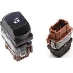 Arka Cam Açma Düğmesi (Tekli) | Renault Megane 2
