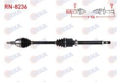 Sağ Aks Komple (Mekanik 6 Vites) | Renault Latitude 1.5 Dci K9K (2008-2015)