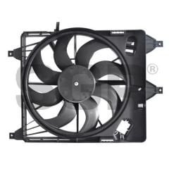 Fan Motor + Pervane + Fan Şasesi | Renault Symbol Thalia