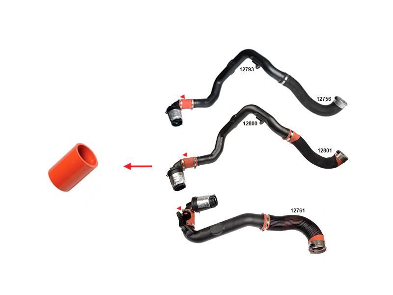 Turbo Hortumu Küçük Silikon Parça | Renault Master 3 2.3 Dci M9T