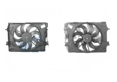 Fan Motor + Şase + Pervane Komple | Renault Clio 4, Sandero, Logan 1.5 Dci K9K