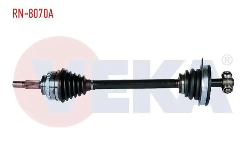 Sol Ön Aks Komple ABS'li (44 Diş, Yaylı Tip Uzunluk: 630mm | Renault Clio 2, Kangoo 2 (2003-2008)