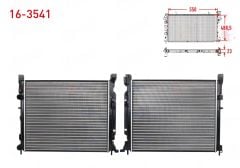 Motor Su Radyatörü Klimalı Tip | Renault Kangoo 3 1.5 Dci K9K (2008-2020)