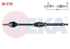 Sağ Ön Aks (Mekanik 5-6 Vites) | Renault Clio 4 1.2 Tce H5F 0.9 Tce H4B (2013-2020)