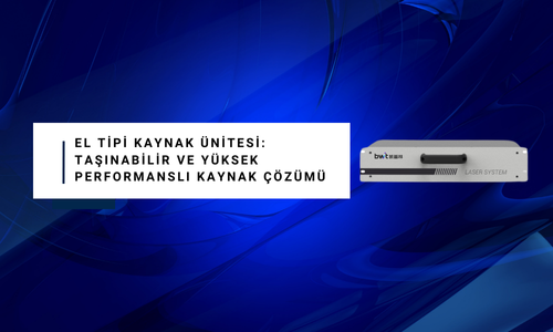 El Tipi Kaynak Ünitesi: Taşınabilir ve Yüksek Performanslı Kaynak Çözümü