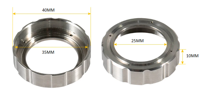 RAYTOOLS BM115 SABİTLEME SOMUNU(25MM*35MM*40MM)