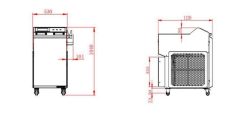 HANLİ BÜYÜK KABİN SOĞUTUCU-3000 (LAZER KAYNAK CHİLLER-50 HZ)